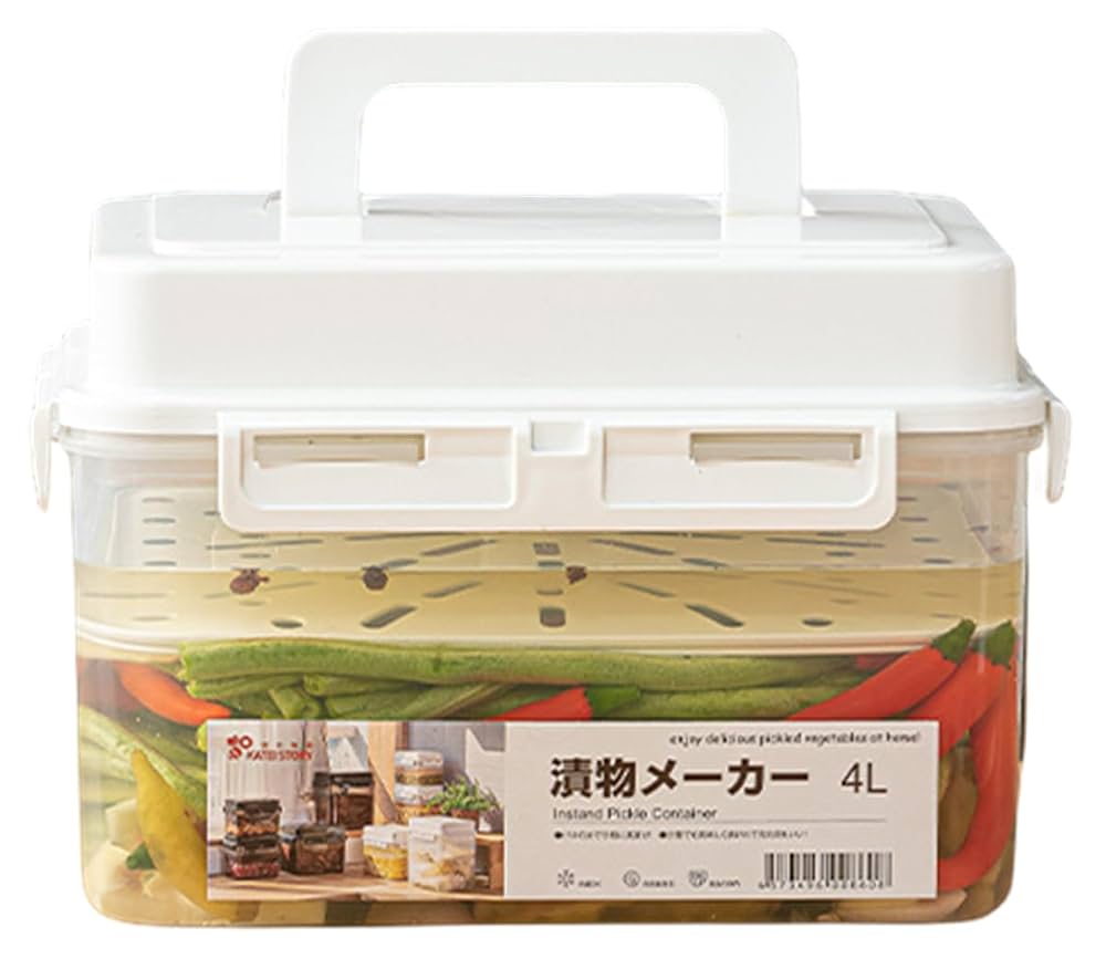 Amazon｜漬物 漬物器 漬物 容器 漬物器 漬け物 密封された瓶